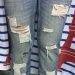How to DIY ripped jean?